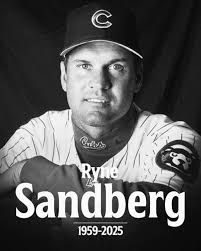 Ryne Dee Sandberg (born September 18, 1959), commonly known by his nickname  "Ryno", is a former professional baseball player, coach, and manager.  Sandberg is best known for his time as a second