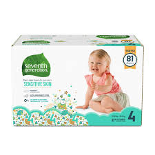 Baby Diapers Size 4 Seventh Generation