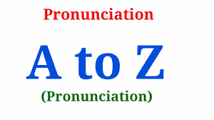 See my guide to the most common pronunciation errors in english. Letters A To Z A To Z Alphabet Sound All Alphabet Pronunciation Phonics Youtube