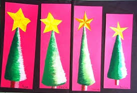 For The Love Of Colour Christmas Art Projects Christmas Tree Art Holiday Art Projects