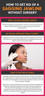 There are two main ways to treating jowls. Sagging Jawline You Can Get Rid Of Jowls Without Surgery