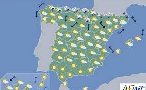 Aemet Prevision Del Tiempo En Toda Espana Para Hoy Lunes 27 Las Provincias