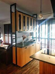 Divider cabinet designs for kitchen. Amazing Open Kitchen With Cabinets As Space Divider Ikea Hackers House Design Kitchen Small Kitchen Decor Living Room Divider