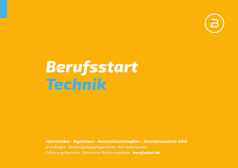 Das sommersemester dauert 14, das wintersemester 15 wochen. Berufsstart Technik Sommersemester 2015 By Berufsstart Issuu