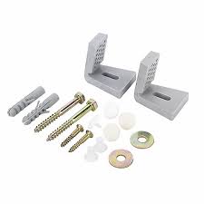 Kitchen sink fixing kit b&q. Fischer Silver Nylon Steel Bidet Toilet Fixing Kit Diy At B Q