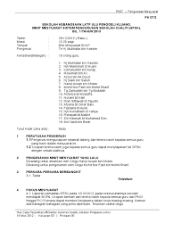 Surat rekomendasi pendirian sekolah baru. Contoh Surat Edaran Minit Mesyuarat Contoh Surat Terbaru 2020