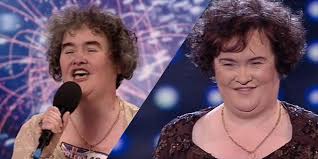 Singer removes bandages to reveal 'creepy' plastic surgery prosthetics for new video. Susan Boyle Looks Unrecogniseable After Debuting Dramatic New Look