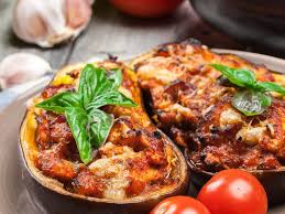 Aubergines Farcies Aux Legumes Ou Mixte Recette Aubergines Farcies Recette Aubergine Recettes De Cuisine