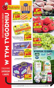 Właścicielem sieci supermarketów jest firma jeronimo martins polska s.a. Gazetka Promocyjna I Reklamowa Biedronka W Tym Tygodniu Od 03 01 2019 Do 09 01 2019 S 1