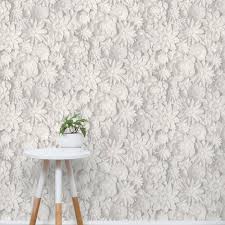 Choose from hundreds of free grey wallpapers. Fine Decor Dimensions 3d Effect Floral White Grey Wallpaper Fd42554