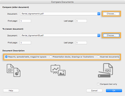 How To Compare Pdf File Versions Adobe Acrobat Xi Pro