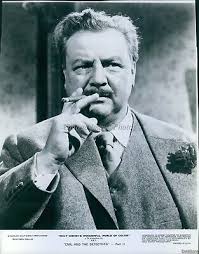 1966 Walter Slezak Actor Emil And Detectives Walt Disney World Wirephoto  8X10