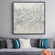 This is by applying a couple of thin layers of primer or gesso to the chosen painting surface or painting canvas. Canvas Painting Acrylic Abstract Flower Painting Texture Quadro Caudros Decoracion Wall Art Pictures For Living Room Home Decor Buy At The Price Of 71 20 In Aliexpress Com Imall Com