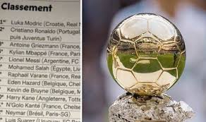 Real madrid and croatia star luka modric has claimed the 2018 ballon d'or at a ceremony in paris. Ballon D Or Winner Leaked Modric Wins Salah Beats Pogba Ronaldo Football Sport Express Co Uk
