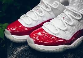 Air Jordan 11 Retro Black Varsity Red White Air Jordan 11 Retro Low Cherry Varsity Red White Soleracks Air Jordan Xi Retro Air Jordans Air Jordan 11