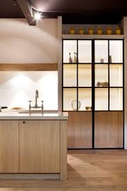 Hampton bay plywood shaker cabinets in white. Black Steel Glass Cabinet Doors Jessica Devlin Design