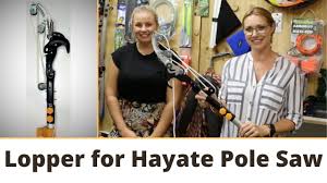 Telescoping pole saw, xl teeth. Lopper For Silky Hayate Pole Saw Youtube