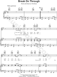 The doors break on through. The Doors Break On Through To The Other Side Sheet Music In E Minor Transposable Download Print Sku Mn0108938