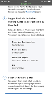 Klicken sie auf die betreffende transaktion. Paypal Im Minus Bank