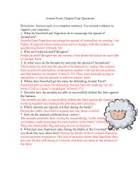 If you fail, then bless your heart. Animal Farm Ch 4 Questions With Answers