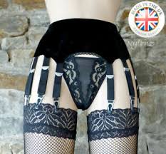 If you're looking for a plus size garter belt to finish off your ensemble, the search is over. 12 Trageriemen Luxus Straps Gurtel Schwarz Garter Belt Nylonz Made In Uk Ebay