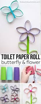 Paper Roll Flowers The Best Ideas For Kids Toilet Paper Crafts Paper Roll Crafts Flower Crafts