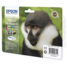 Üzgünüz, bu ürün artık mevcut değil. Epson Monkey T0895 Durabrite Ultra Ink Ink Cartridge Black Cyan Magenta Yellow C13t08954010 Staples