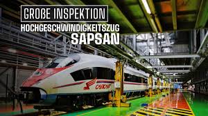 The sapsan is a russian gauge high speed electric express train. Grosse Inspektion Hochgeschwindigkeitszug Sapsan Video Welt