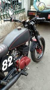 Tips, modifikasi serta info terkini mengenai komponen dan aksesori kendaraan bermotor. Yamaha Rx King 1997 Modif Scrambler Keren Euy Redcs1 S Blog