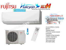 Equipped with a base heater that prevents condensate from freezing l cultivated base design discharges melted water through many holes. 9000 Btu Fujitsu Seer 33 Ductless Wall Mounted Heat Pump Air Conditioner Wifi 689526847926 Ebay