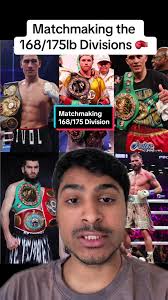 Exciting Matchmaking in the 168/175lb Divisions 🥊
