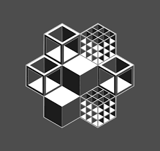 3d Cube Tessellation On Behance Tessellation Patterns Optical Illusion Quilts Isometric Paper