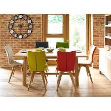 Chair covers for dining room stretch dining chair slipcovers cushions colorful mandala boho chairs super fit dining chair protector removable washable chair covers set of 4. Gigi Oak Dining Table And Six Gigi Dining Chairs Leather Holloways
