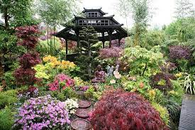 Spring In Pagoda Garden May Zen Garden Design Zen Garden Pagoda Garden