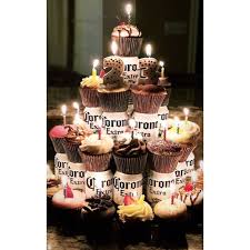 Hubby 40th Birthday Cake Ideas For Husband Beer Cupcake Tower I Made For My Husband S Birthday 24 Cans And 24 Cupcakes Birthday Beer Cake Beer Can Cakes Birthday Cake For Husband