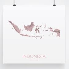 Indonesia Map 3d Rose World Map Wallpaper Map Wallpaper Island Map
