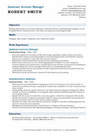 Dedicated to complete knowledge of company products and services for optimized customer service. Assistant Account Manager Resume Samples Qwikresume