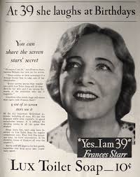 1932 Lux Toilet Soap Ad ~ Frances Starr at 39