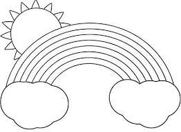 Recursos Y Actividades Para Educacion Infantil Dibujos Para Colorear E Imagenes De Arco Iris Dibujo De Arco Iris Dibujos Para Colorear Arco Iris