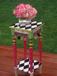 Whimsical Painted Furniture Whimsical Painted Table Whimsical Painted Furniture Alice In Wonderland Furniture Hand Painted Home Decor Whimsical Furniture Whimsical Painted Furniture Painted Furniture