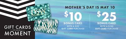 Maybe you would like to learn more about one of these? Expired Dsw Buy 50 Gift Card Get 10 Bonus Card Free Or Buy 100 Gift Card Get 25 Bonus Card Free Gc Galore