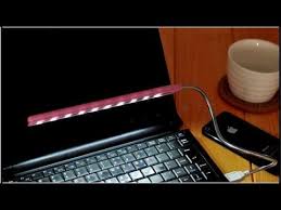 Flexible Usb 10 Led Light Lamp Lights For Computer Keyboard Reading Notebook Pc Xiesheng Youtube