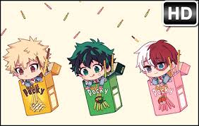 Academia wallpapers to download for free. My Hero Academia Chibi Wallpapers Mha New Tab Newtabwall