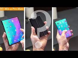 Compare xiaomi redmi 6 pro prices before buying online. Xiaomi Mi Mix 4 Pro Max First Foldable Smartphone Line Youtube