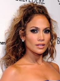 Even thick curly hair can go from polished and. Jennifer Lopez Tousled Long Curly Hairstyle Popular Haircuts