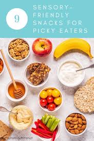 For an individual who gets. Healthy Sensory Friendly Packaged Snacks For Picky Eaters Jenny Friedman Nutrition Healthy Packaged Snacks Autism Eating Healthy Snacks For Kids