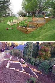 The backyard is a special part of your home. 20 Sloped Backyard Ideas On A Budget Magzhouse