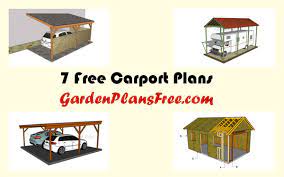 Best carport plans download free download diy pdf. 7 Free Carport Plans Free Garden Plans How To Build Garden Projects