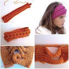 Sac Orgulu Orme Bandana Yapimi El Yapimi Pek Marifetli Krose Orgu Orgu Sapka