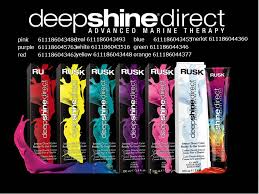 deepshine color chart rusk